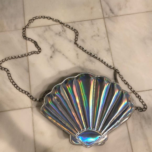 Iridescent Shell Purse - Picture 1 of 5
